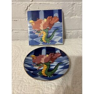 Vintage Fantasia 50Th Anniversary 1990 Decorative Plate‎ Limited Edition